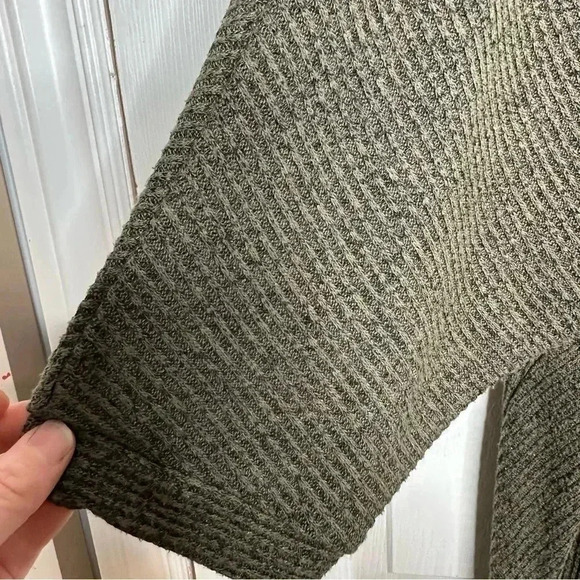 Streetwear Society Cardigan  Long Slouchy Green Size Medium - Picture 8 of 16